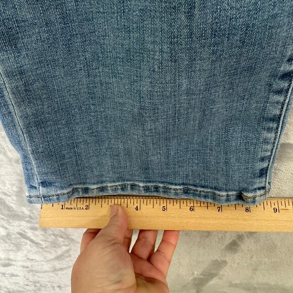 Lucky Brand 181 Relaxed Straight Jeans Mens 36*30 Medium Wash Stretch Pockets - Picture 16 of 16